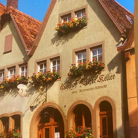 Gaestehaus Alter Keller Ρότενμπουργκ (Τάουμπερ)