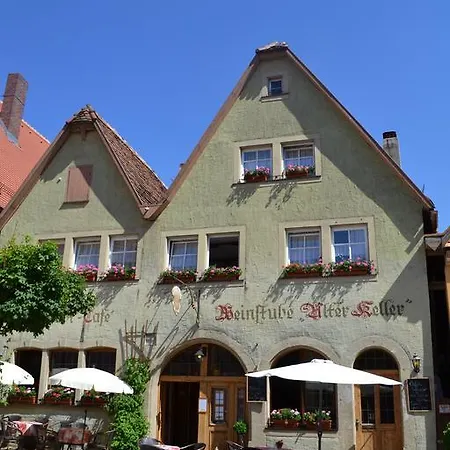 Gaestehaus Alter Keller 2* Rothenburg ob der Tauber