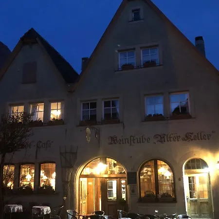 Hotel Gaestehaus Alter Keller Rothenburg ob der Tauber
